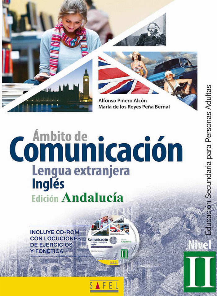 Ámbito Comunicación Inglés II Andalucía 11 SAFVAR38E (Safel Editores) - 9788415138105