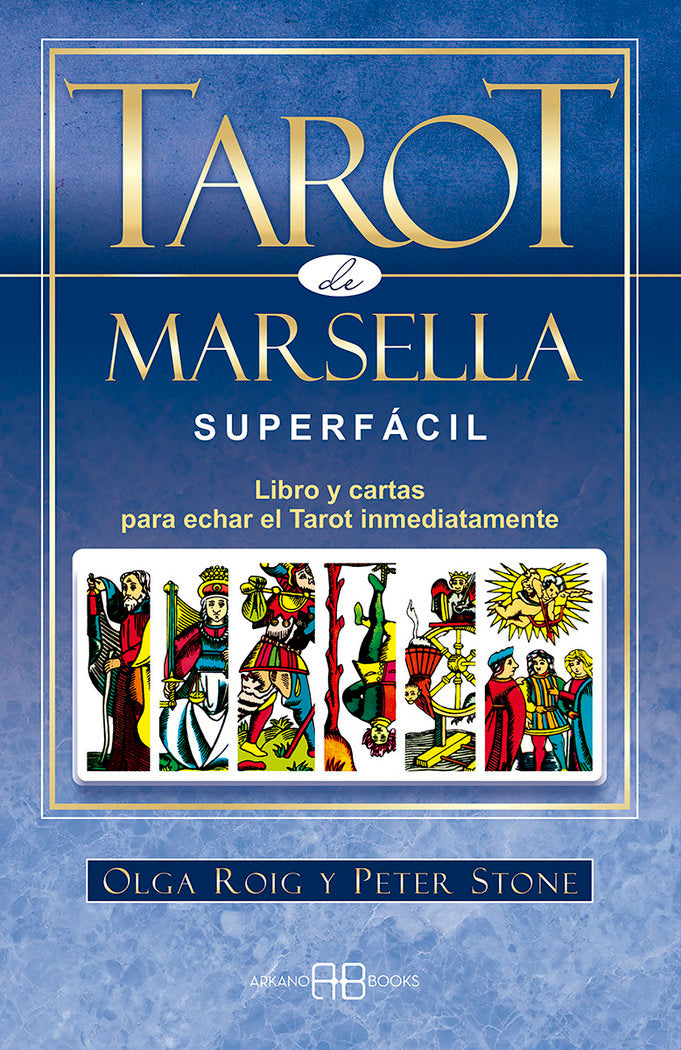 TAROT DE MARSELLA SUPERFACIL PACK I Roig Ribas,Olga/Stone,Peter I Arkano Books I 9788415292807 Imagen principal del producto
