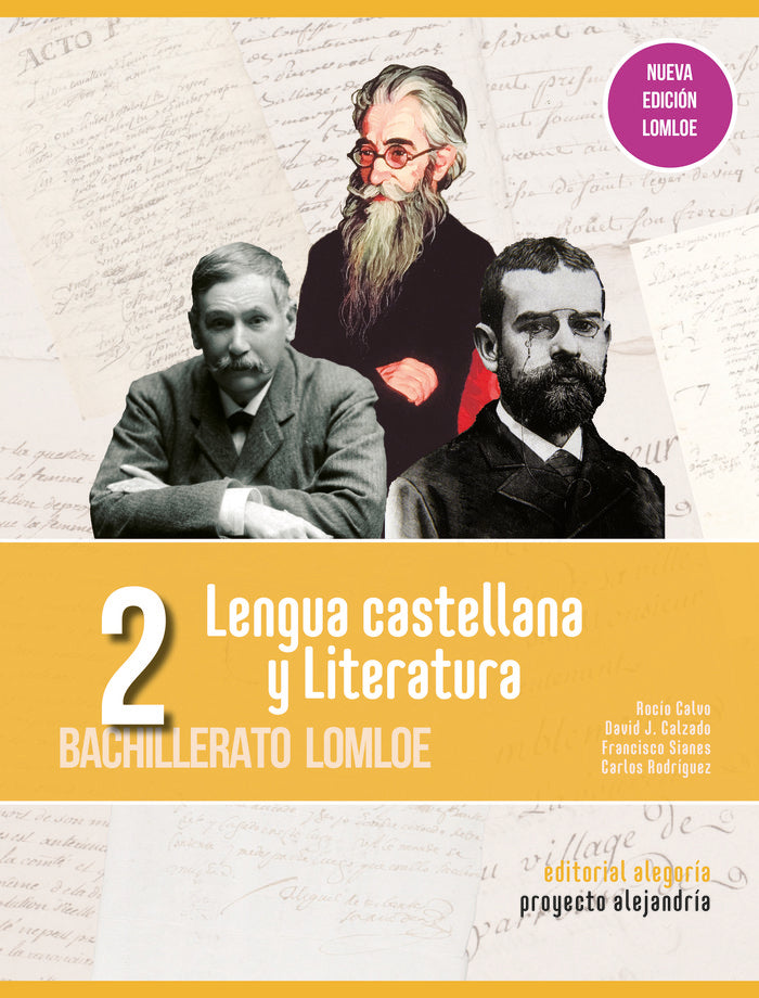 ✅ LENGUA CASTELLANA Y LITERATURA 2ºBACH 24 ALEJANDRIA I CALVO,ROCIO/CALZADO,DAVID/SIONES/RODRIGU I ALEGORIA I 9788415380986 Imagen principal del producto