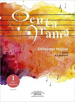 Pentagrama - Lenguaje Musical 1 (castellano). Amat, Carme, Casanova, Anna (Editorial de Música Boileau, S.L.) 9788415381921