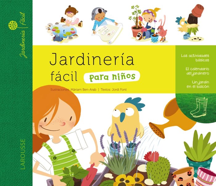 JARDINERIA FACIL PARA NIÑOS - 9788415411925 Imagen principal del producto
