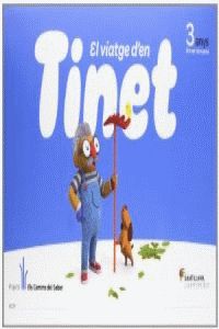 TINET 3ANYS 1oTRIMESTRE CATALAN 13 GRUGLO03EI | Varios Autores | 9788415435419 (Grup Promotor Santillana)