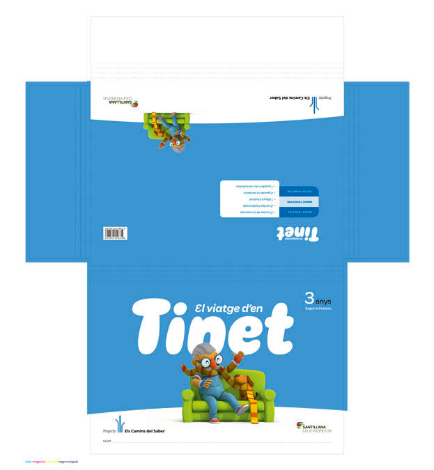 TINET 3ANYS 2oTRIMESTRE CATALAN 13 GRUGLO03EI | Varios Autores | 9788415435426 (Grup Promotor Santillana) Imagen principal del producto