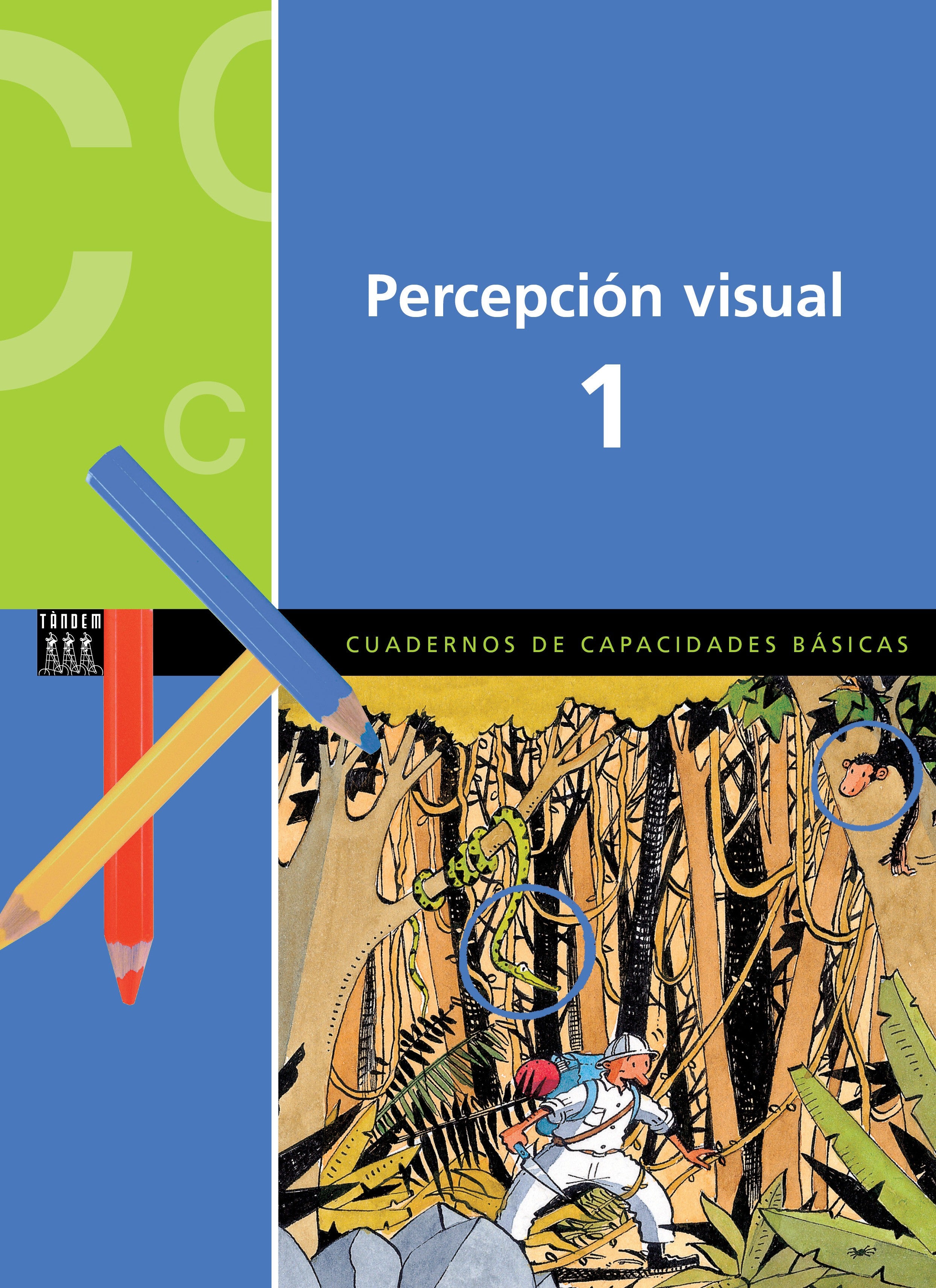 PERCEPCIÓN VISUAL 1. Blanch Gisbert, Xavier, Espot Puig, Laura (Tandem Edicions, S.L.) 9788415554738 Imagen principal del producto