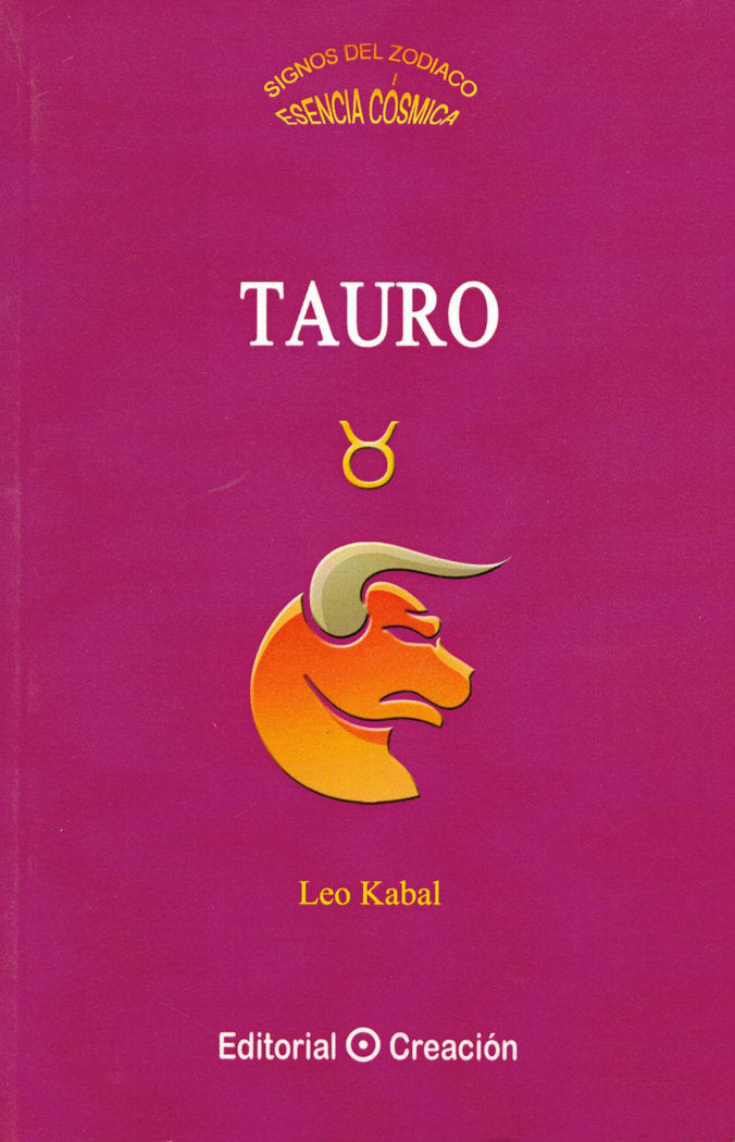 TAURO I Kabal,Leo I Creacion Editorial I 9788415676270