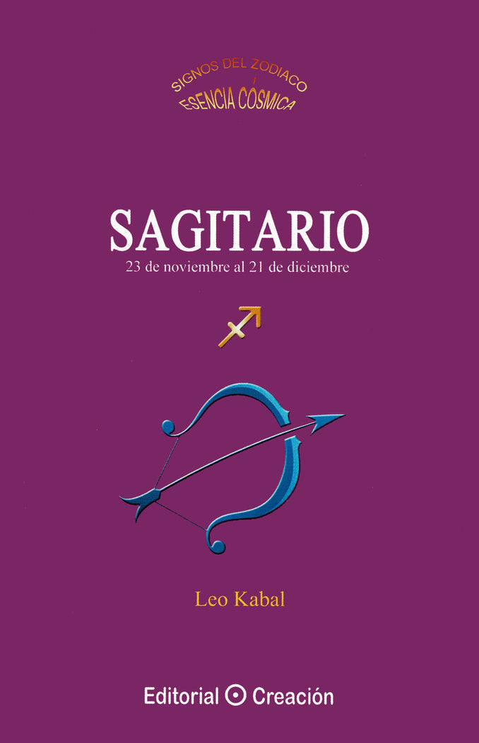 SAGITARIO I Kabal,Leo I Creacion Editorial I 9788415676348 Imagen principal del producto