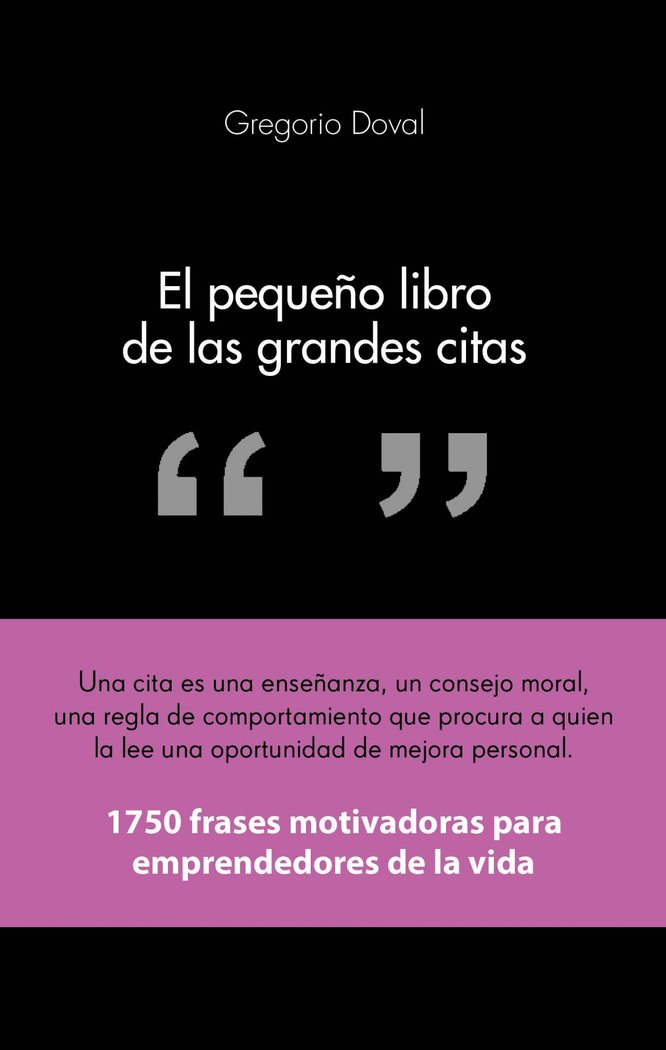 PEQUEÑO LIBRO DE LAS GRANDES CITASEL - 9788415678311 Imagen principal del producto