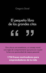PEQUEÑO LIBRO DE LAS GRANDES CITASEL - 9788415678311