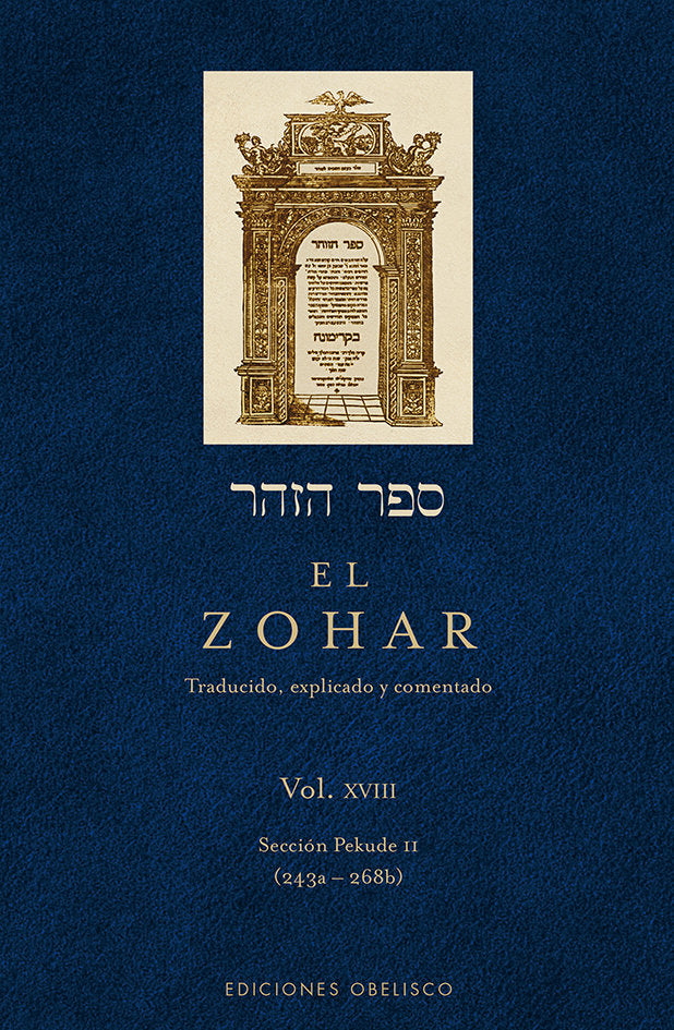 ZOHAR XVIII,EL I Bar Lojai,Rabi Shimon I Obelisco I 9788415968368 Imagen principal del producto