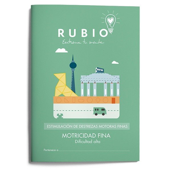 RUBIO MOTRICIDAD FINA DIFICUL ALTA 16 PARKINSON - 9788415971993 Imagen principal del producto