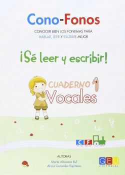 Cono-fonos 3. ¡se Leer y Escribir! Cuaderno 1 (Geu) - 9788416156733