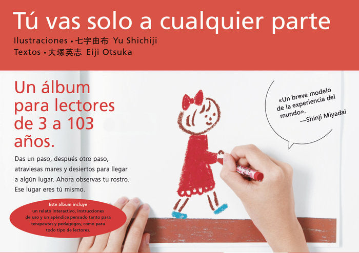 TU VAS SOLO A CUALQUIER PARTE - 9788416167296 Imagen principal del producto