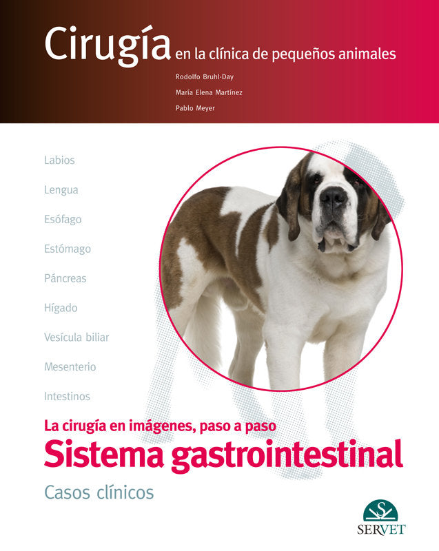 APARATO DIGESTIVO CASOS CLINICOS CIRUGIA EN CLINICA PEQUEÑO - 9788416315321