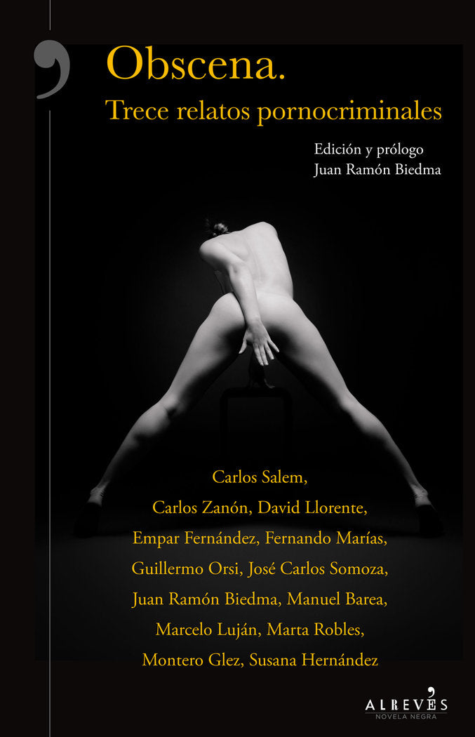OBSCENA TRECE RELATOS PORNOCRIMINALES - 9788416328550