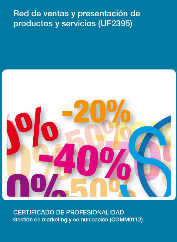 RED DE VENTAS Y PRESENTACION DE PRODUCTOS Y SERVICIOS (UF239 | GANIVET SANCHEZ, JUAN | ELEARNING | 9788416360345 Imagen principal del producto