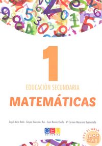 Matemáticas 1 Educación Secundaria - Libro de Aula | Matemáticas 1ºESO - Editorial GEU | Varios autores | 9788416361991 (GEU) Imagen principal del producto