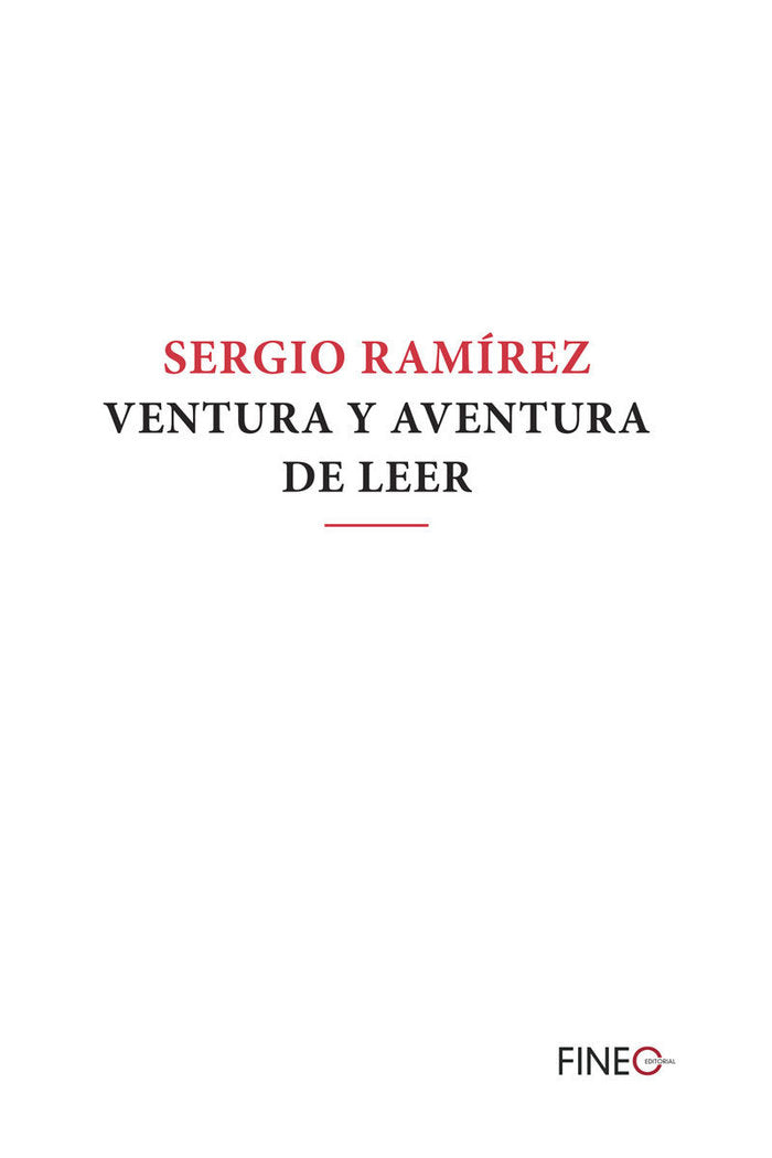 VENTURA Y AVENTURA DE LEER | RAMIREZ,SERGIO | FINEO EDITORIAL | 9788416470204 Imagen principal del producto