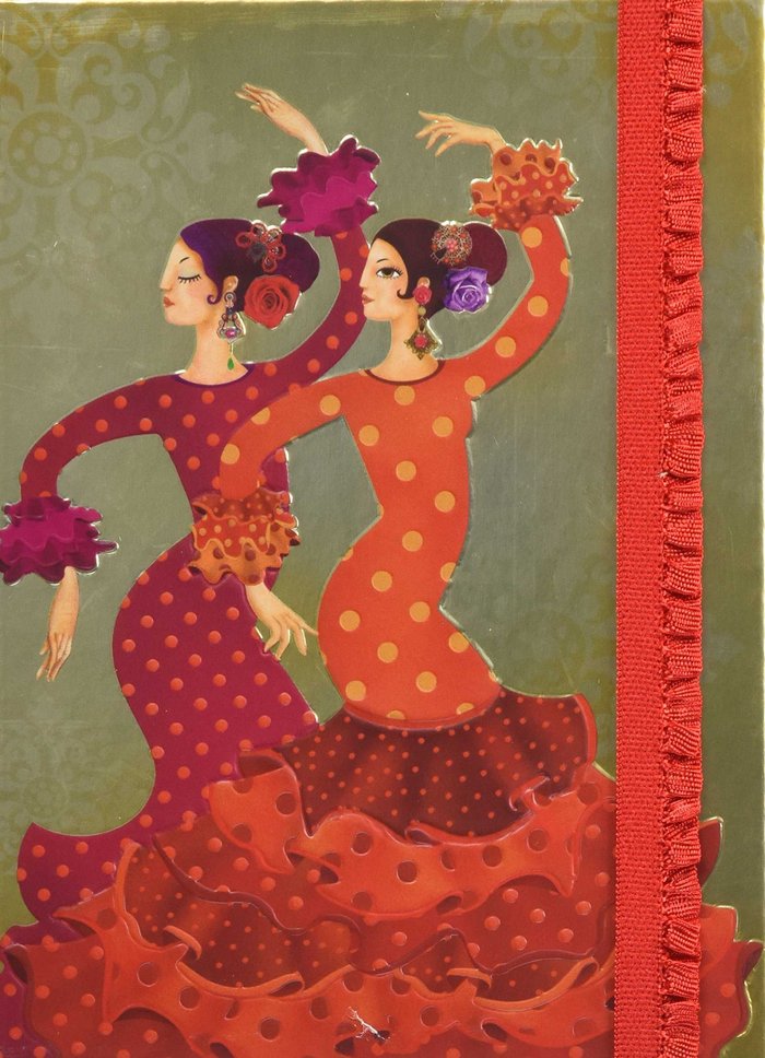 CUADERNO FLAMENCO SEVILLANAS | Nan | 9788416586530 (Boncahier) Imagen principal del producto
