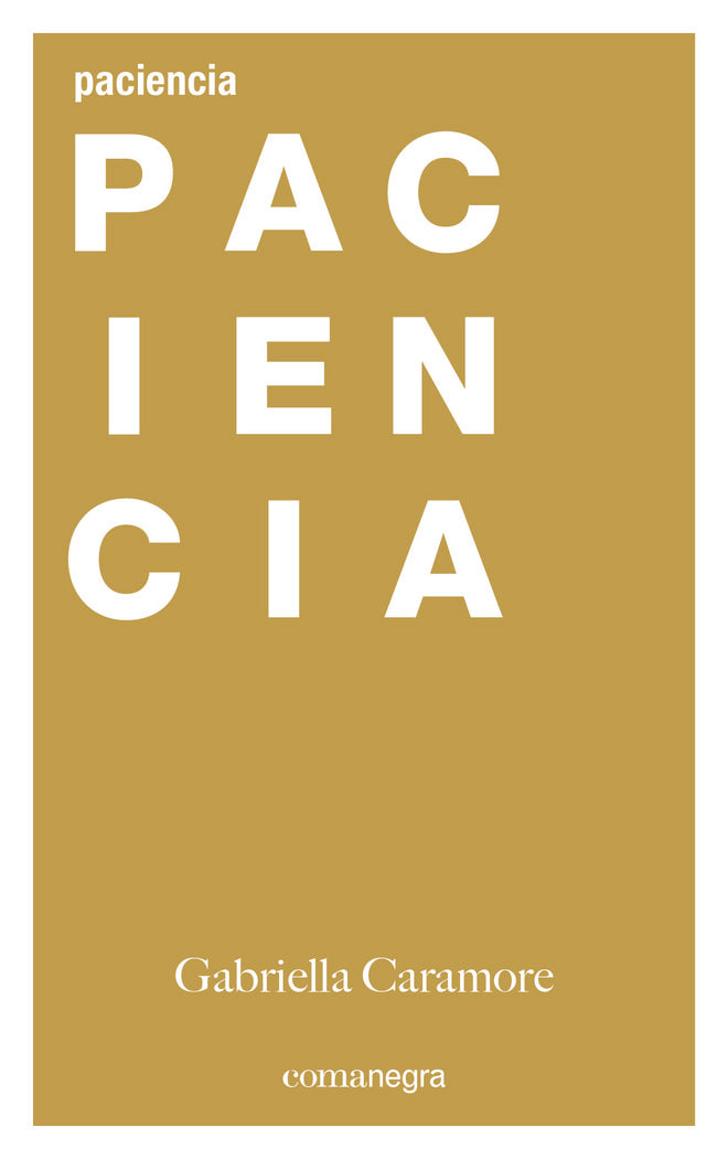PACIENCIA - 9788416605484 Imagen principal del producto