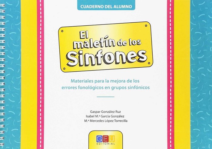 Cuaderno del Alumno del Maletín de los Sinfones Imagen principal del producto