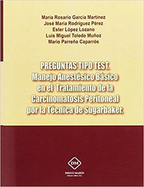 PREGUNTAS TIPO TEST MANEJO ANESTESICO BASICO EN EL TRATAMI - 9788416739332 Imagen principal del producto