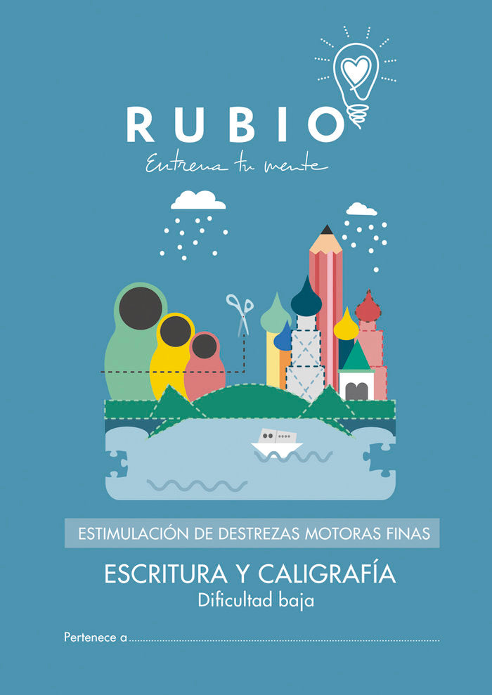RUBIO ESCRITURA CALIGRAFIA DIFICUL, BAJA 16 (PARKINSON) | FUNDACION CUADERNOS RUBIO | RUBIO | 9788416744039 Imagen principal del producto