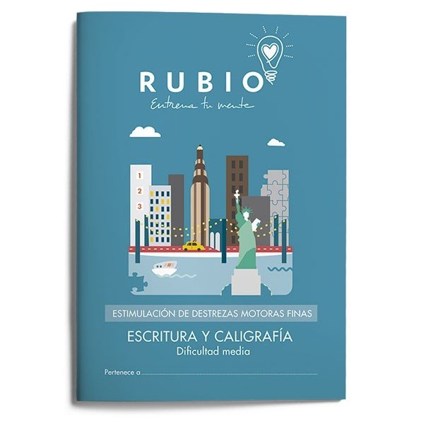 RUBIO ESCRITURA CALIGRAFIA DIFICULMEDIA 16PARKINSON - 9788416744046 Imagen principal del producto