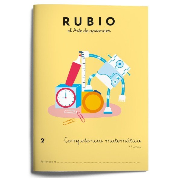 COMPETENCIA MATEMATICA 2 RUBIO - 9788416744114 Imagen principal del producto