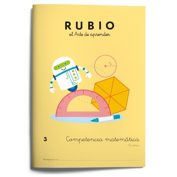 COMPETENCIA MATEMATICA 3 RUBIO | RUBIO POLO,ENRIQUE | RUBIO | 9788416744121