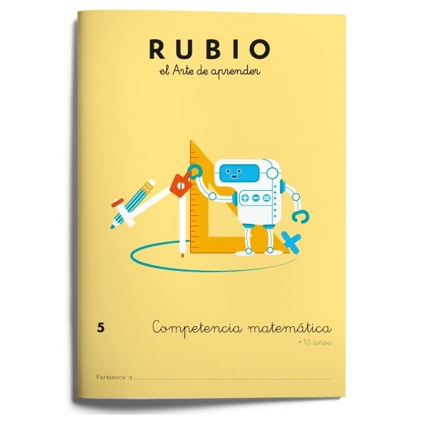 COMPETENCIA MATEMATICA 5 RUBIO - 9788416744145 Imagen principal del producto