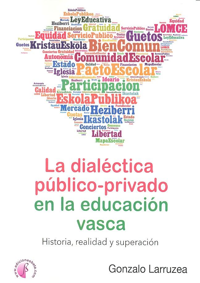 DIALECTICA PUBLICO PRIVADO EN LA EDUCACION VASCA | LARRUZEA,GONZALO | EDICIONES BETA III MILENIO | 9788416809073 Imagen principal del producto