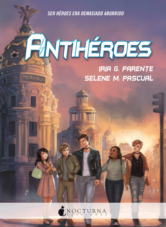 ANTIHEROES | Parente/pascual | 9788416858378 (Nocturna) Imagen principal del producto