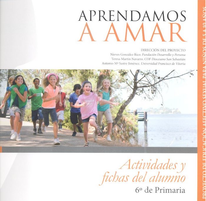 Aprendemos a Amar Actividades Alumno 6º Primaria Imagen principal del producto
