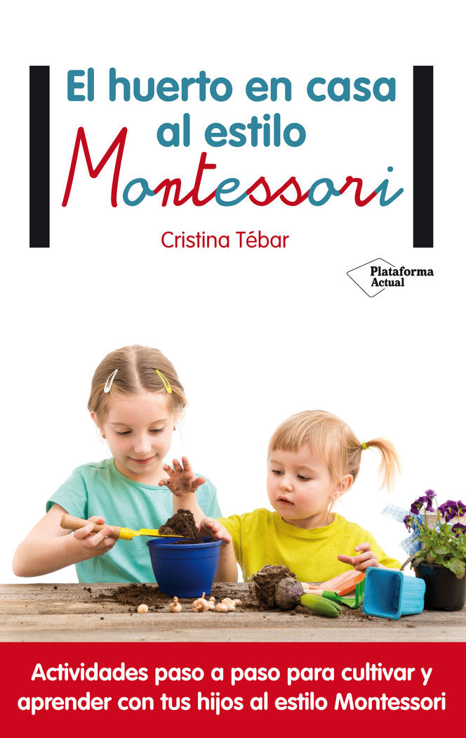 HUERTO EN CASA AL ESTILO MONTESSORIEL - 9788417002367 Imagen principal del producto
