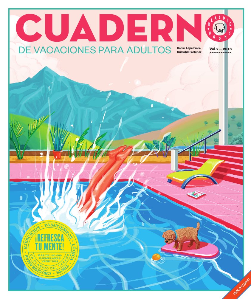 Cuaderno Blackie Books. Vol. 7: Cuaderno de Vacaciones para Adultos
