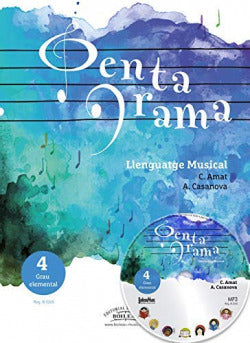 Pentagrama. Llenguatge Elemental 4 Elemental - NOVA EDICIÓ. Amat, Carme, Casanova, Anna (Editorial de Música Boileau, S.L.) 9788417199425