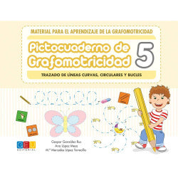 Pictocuaderno de Grafomotricidad 5. Gonzalez Rus, Gaspar, Lopez Mesa, Ana, Lopez Torrecilla, M. Mercedes (Editorial GEU) 9788417201937 Imagen secundaria del producto
