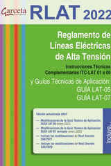 ✅ REGLAMENTO DE LÍNEAS ELÉCTRICAS DE ALTA TENSIÓN (RLAT 2022.) - 9788417289973