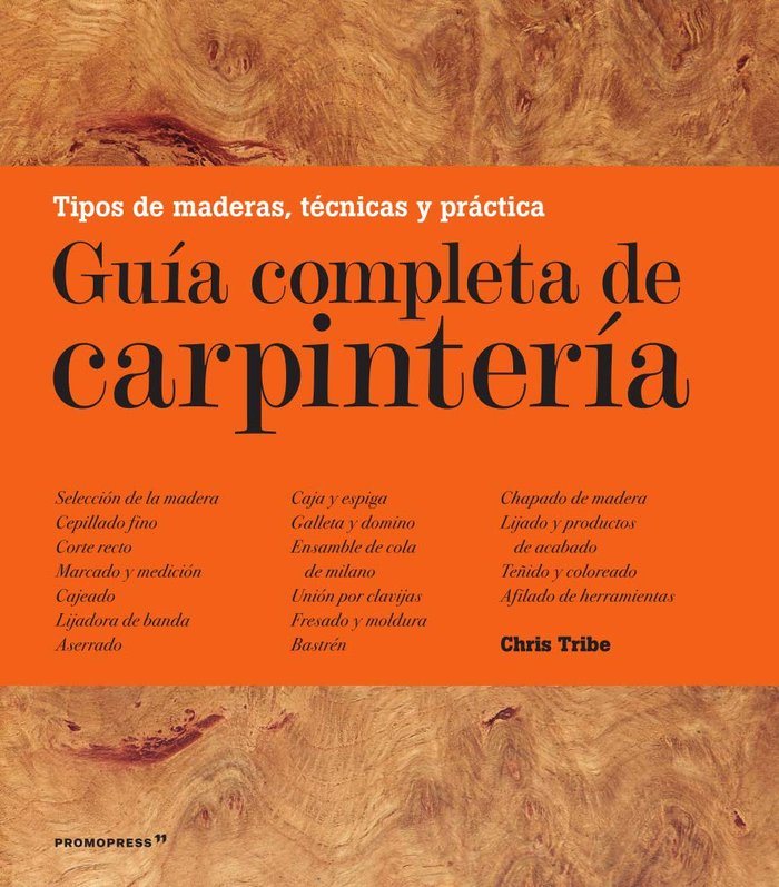 GUIA COMPLETA DE CARPINTERIA - 9788417412050