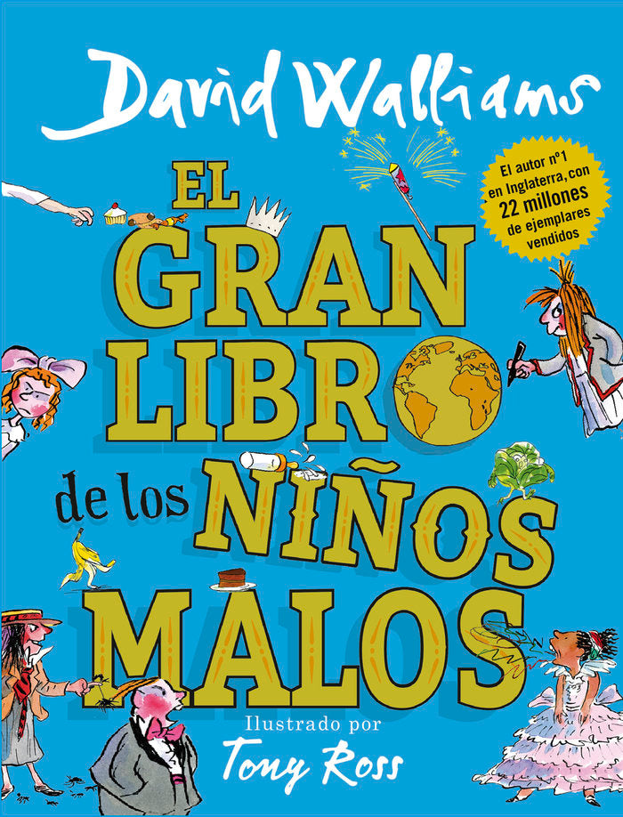 GRAN LIBRO DE LOS NIÑOS MALOS,EL | Walliams, David | 9788417460020 (Montena) Imagen principal del producto