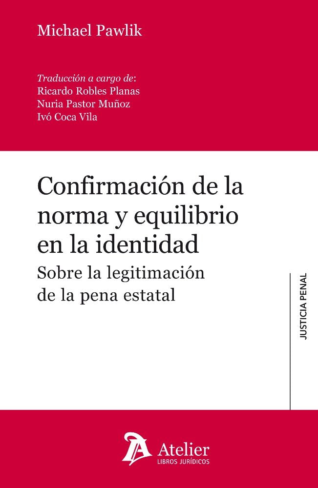 CONFIRMACION DE LA NORMA Y EQUILIBRIO EN LA IDENTIDAD SOBR - 9788417466602