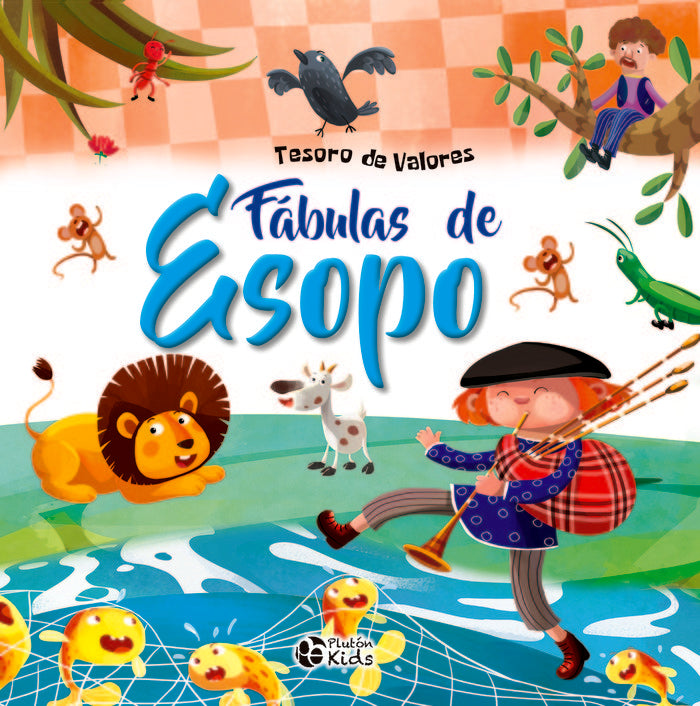 FABULAS DE ESOPO | Nan | 9788417477189 (Pluton kids) Imagen principal del producto