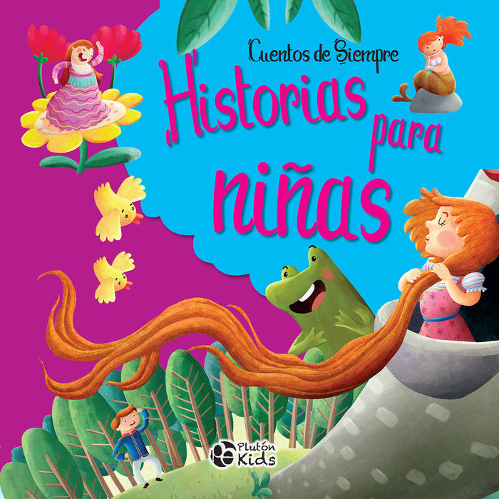 HISTORIAS PARA NIÑAS | Aa,vv | 9788417477868 (Pluton kids) Imagen principal del producto