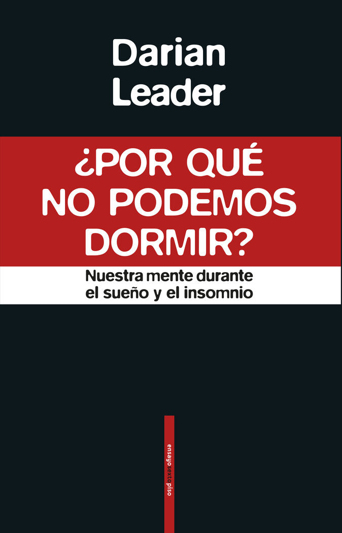 POR QUE NO PODEMOS DORMIR - 9788417517304 Imagen principal del producto