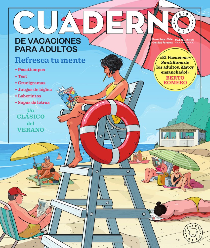 Cuaderno Blackie Books. Vol. 8: Cuaderno de Vacaciones para Adultos