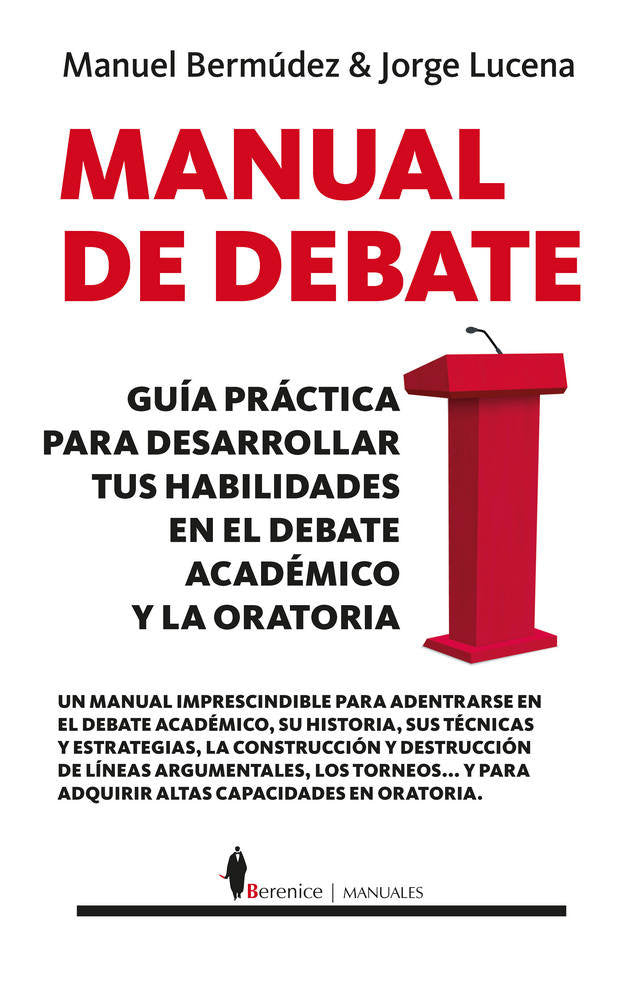 MANUAL DE DEBATE - 9788417558970 Imagen principal del producto