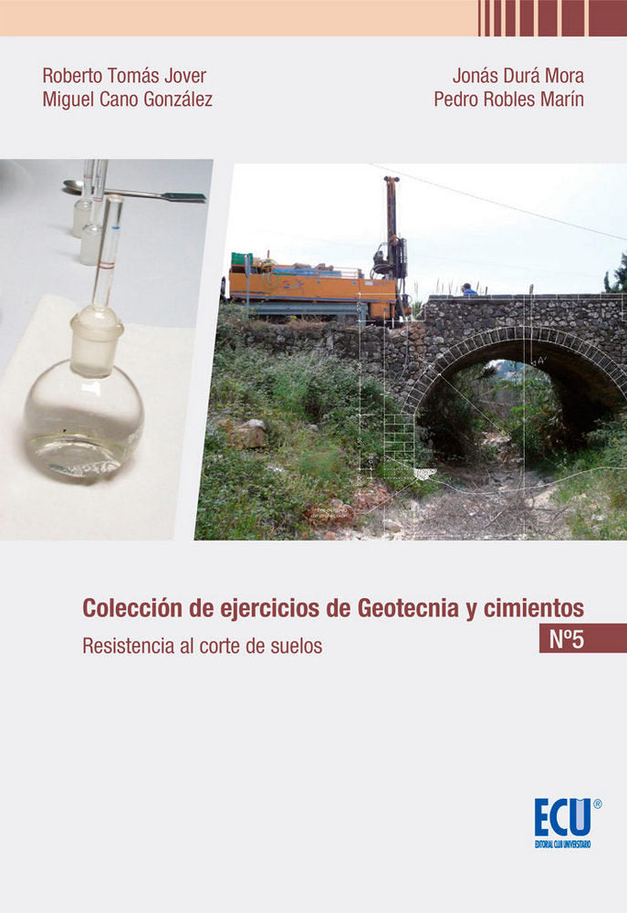 COLECCION DE EJERCICIOS DE GEOTECNIA Y CIMIENTOS 5 - 9788417577087 Imagen principal del producto