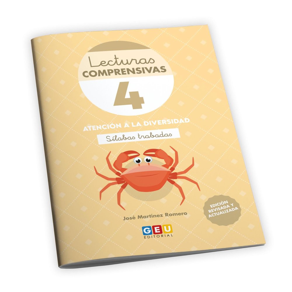 LECTURAS COMPRENSIVAS 4 CUADRICULA INIC,LECTOESCRITURA | MARTINEZ ROMERO,JOSE | GEU | 9788417748227 Imagen principal del producto