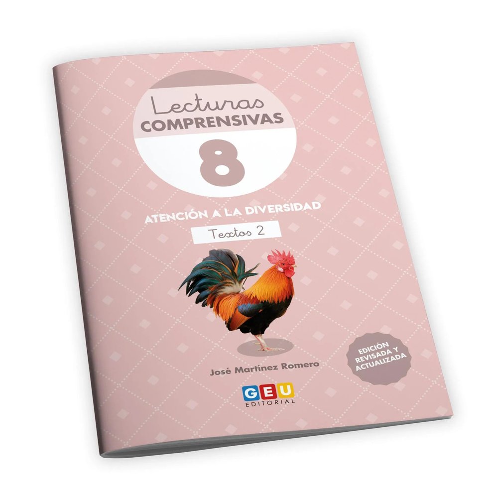 LECTURAS COMPRENSIVAS 8 CUADRICULA INIC,LECTOESCRITURA | ROMERO,JOSE MARIA | GEU | 9788417748234 Imagen principal del producto
