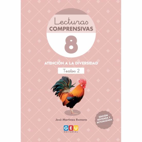 ✅ LECTURAS COMPRENSIVAS 8 (3ª ED.): LEO TEXTOS II REVISADA 2019 JOSE MATERIA MARTINEZ ROMERO GRUPO EDITORIAL UNIVERSITARIO - 9788417748234 Imagen principal del producto